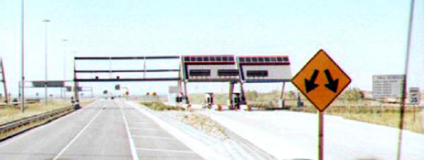 Public highway authority express lane photo