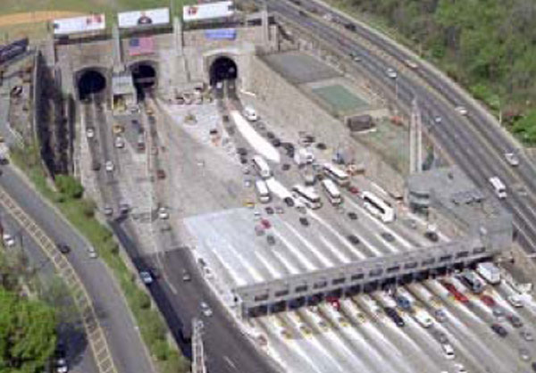 Tunnel Barrier Plaza photo
